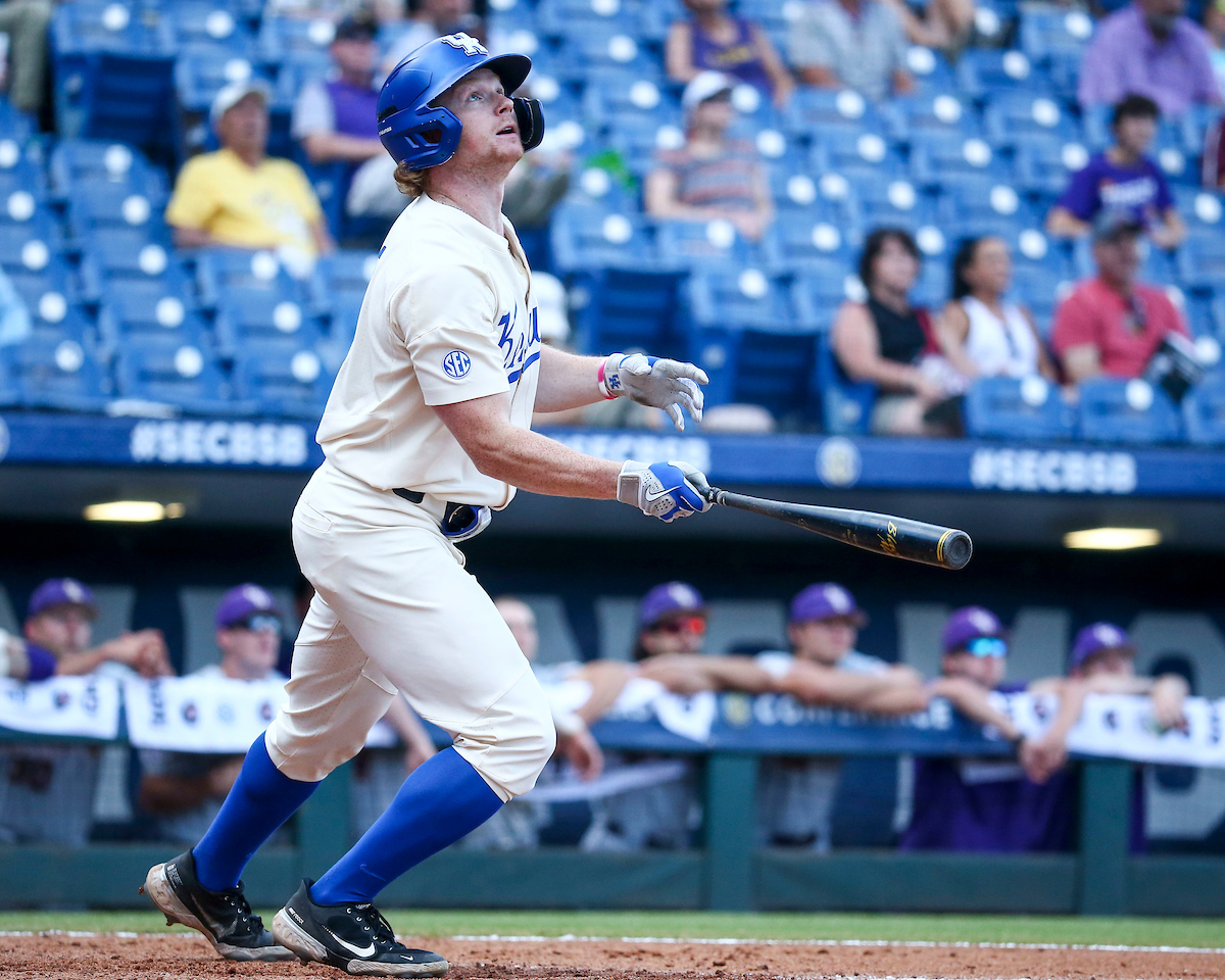 Nolan McCarthy.

Kentucky defeats LSU 7-2.

Photo by Sarah Caputi | UK Athletics