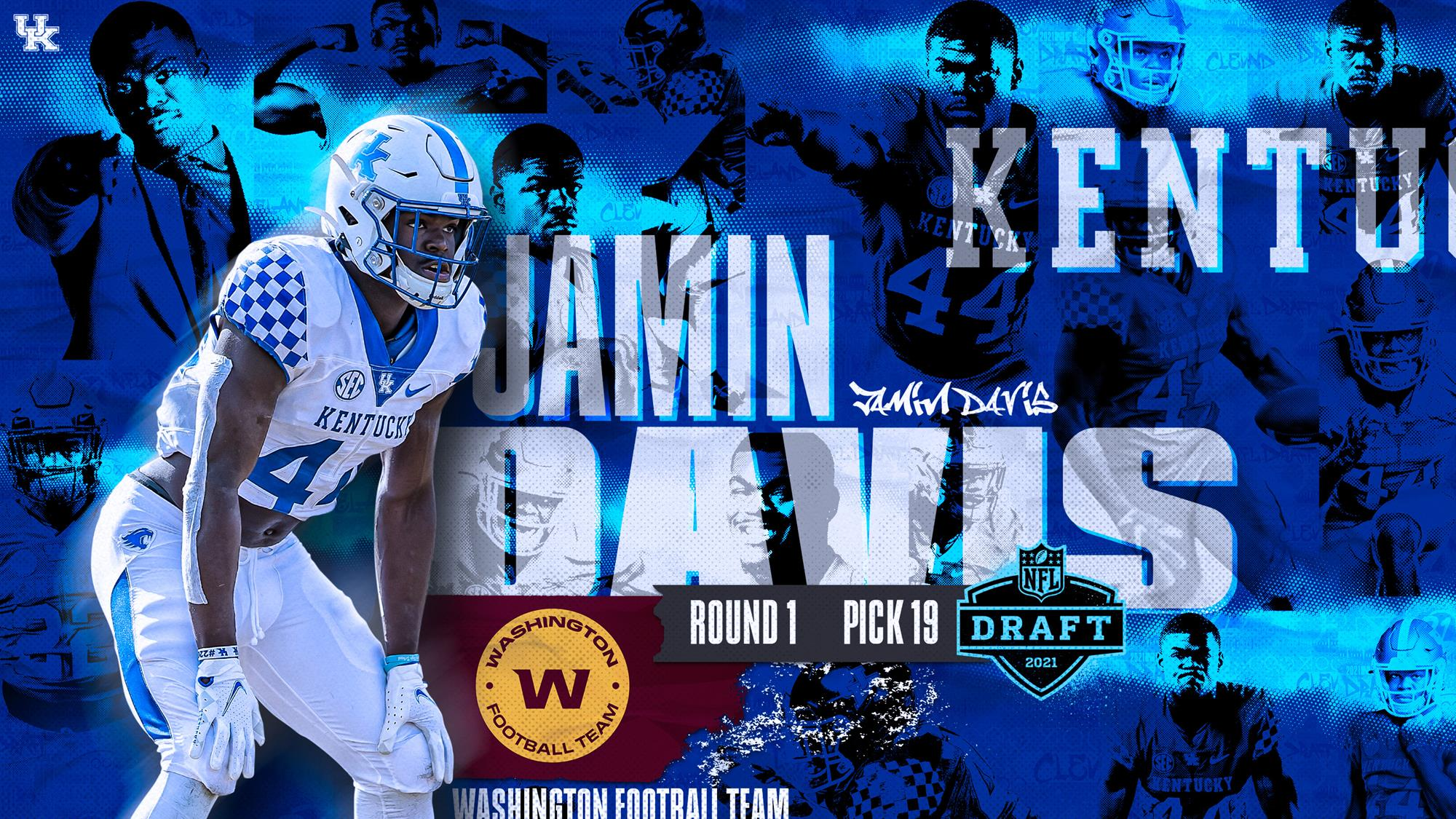 Jamin Davis Selected by Washington as 19th Overall Pick in NFL Draft