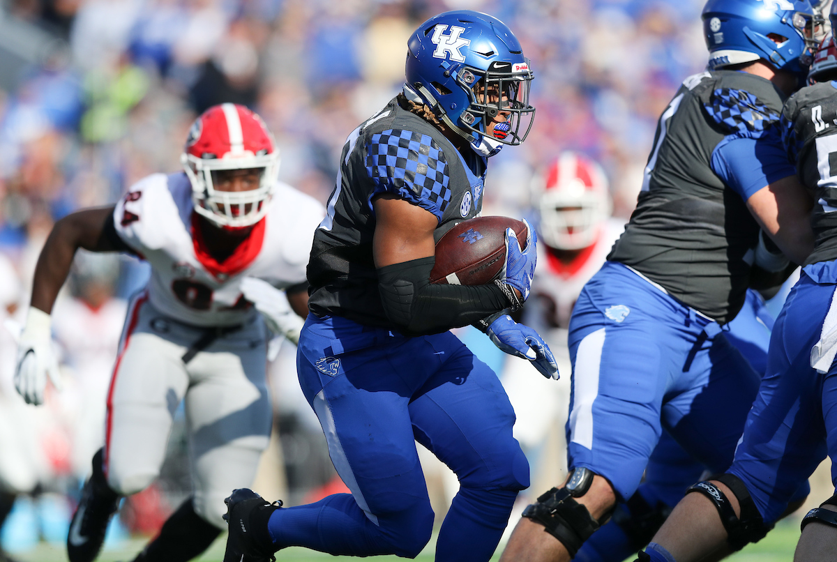 Benny Snell Jr.

Georgia beats UK 34-17.


Photo by Elliott Hess | UK Athletics