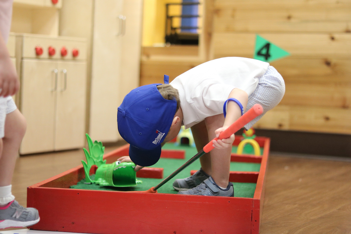 The PGA Tour and select student-athletes partner with the Kentucky Children?s Hospital for a Mini Golf Charity Event on Wednesday, July 18th, 2018 at the Albert B. Chandler Hospital in Lexington, KY.

Photos by Noah J. Richter | UK Athletics
