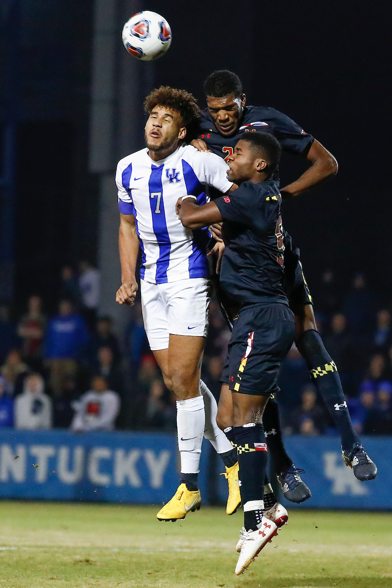 JJ Williams.

Kentucky falls to Maryland 1-0 at The Bell.

Photo by Chet White | UK Athletics