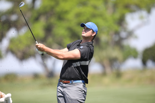 Kentucky during the first round of the SEC Championship at Sea Island Golf Club on St. Simons Island, Ga., on Wednesday, April 21, 2021. (Photo by Steven Colquitt)