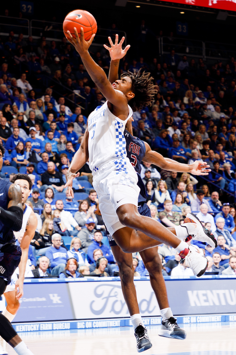 Tyrese Maxey.

Kentucky beat Fairleigh Dickinson 83-52.


Photo by Elliott Hess | UK Athletics