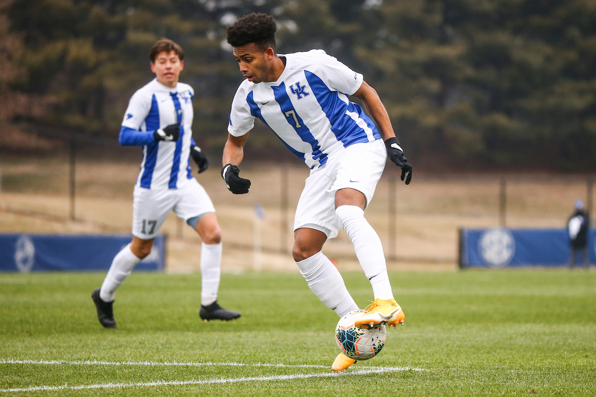 Daniel Evans.

Kentucky beats Xavier 2-1.

Photo by Grace Bradley | UK Athletics
