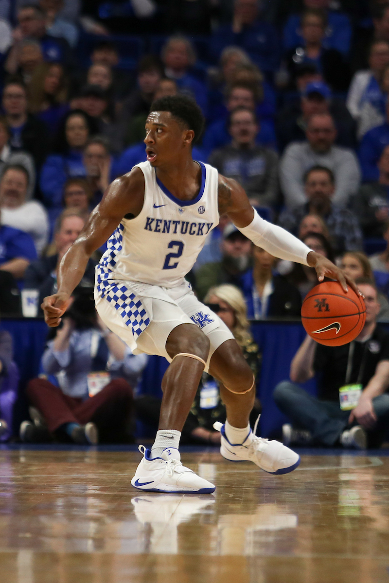 Ashton Hagans.

The University of Kentucky men's basketball team beats South Carolina 76-48.

Photo by Hannah Phillips| UK Athletics