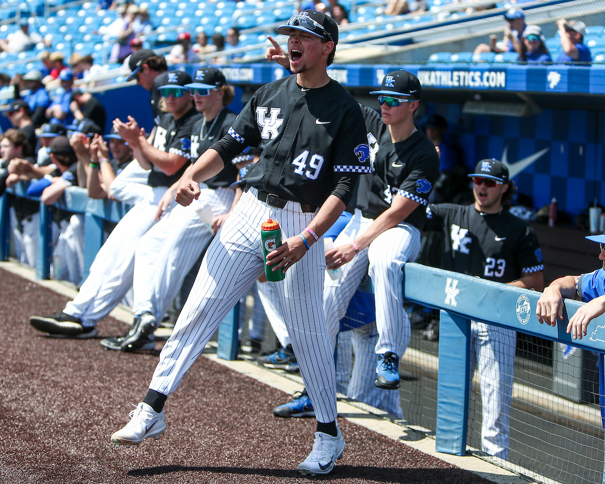 Austin Strickland.

Kentucky loses to Vanderbilt 3-5.

Photo by Sarah Caputi | UK Athletics