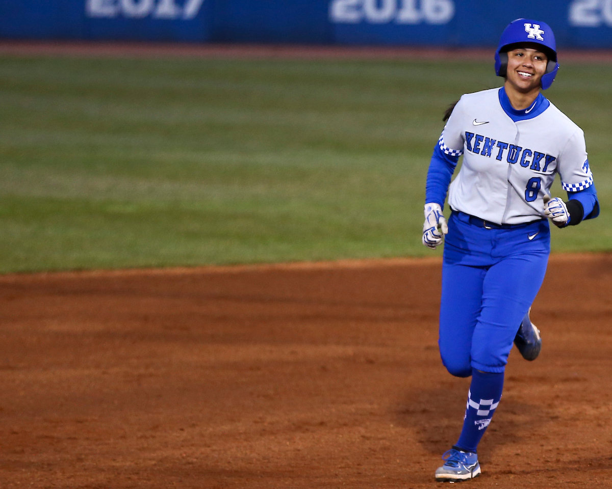 Kennedy Sullivan.

Kentucky beats Michigan 9-2.

Photo by Grace Bradley | UK Athletics