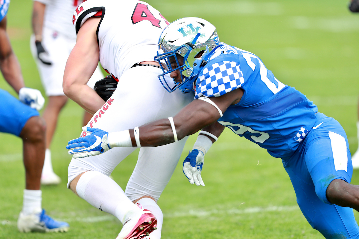Yusuf Corker

Kentucky beats NC State 23-21

Photo by Jacob Noger | UK Football