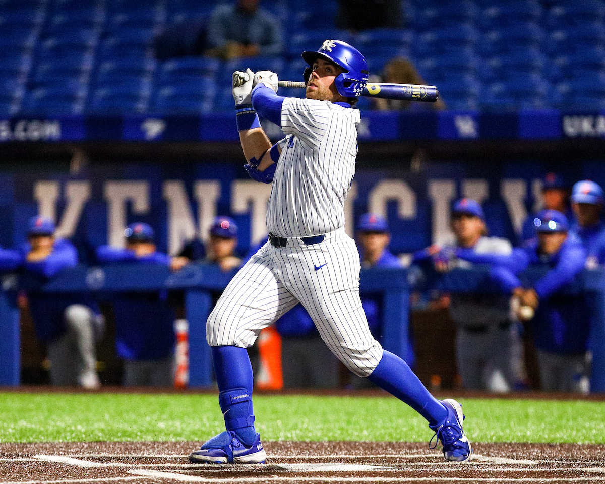 TJ Collett.

Kentucky beats Florida 7-5. 

Photo by Eddie Justice | UK Athletics