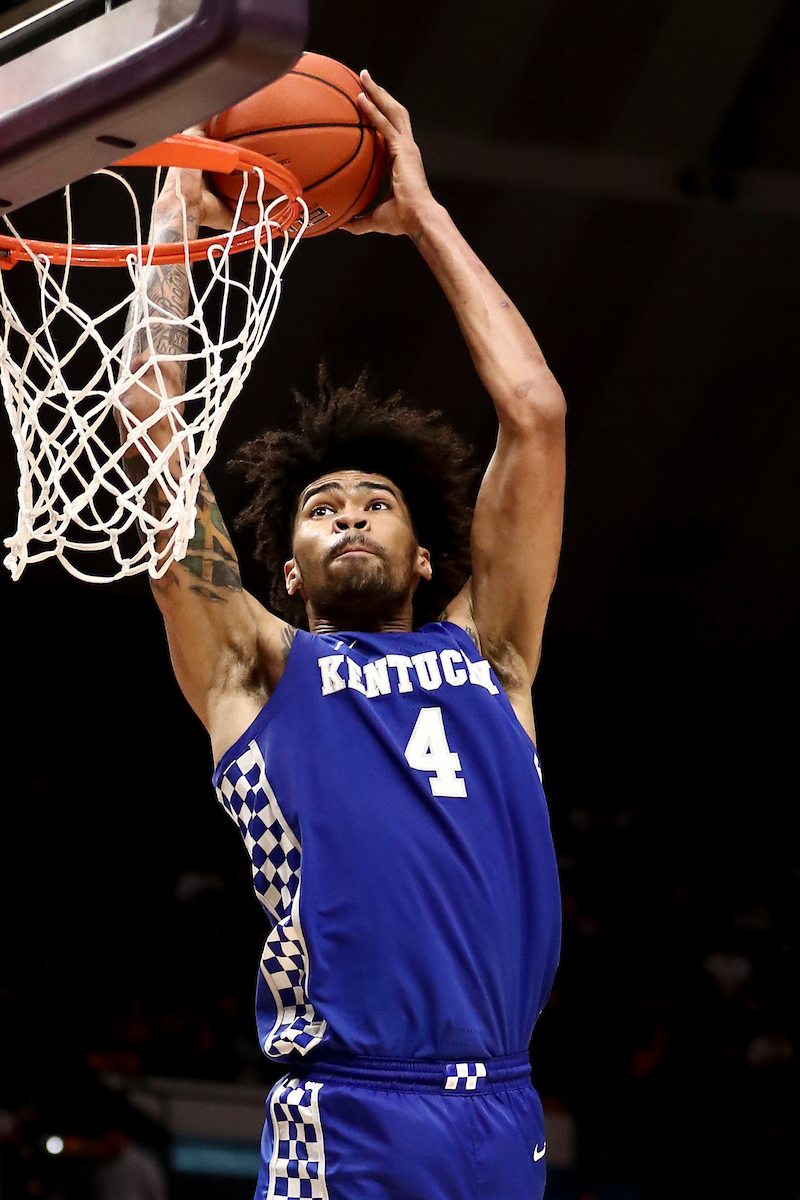Nick Richards.

Kentucky beat LSU 79-76.

Photo by Chet White | UK Athletics