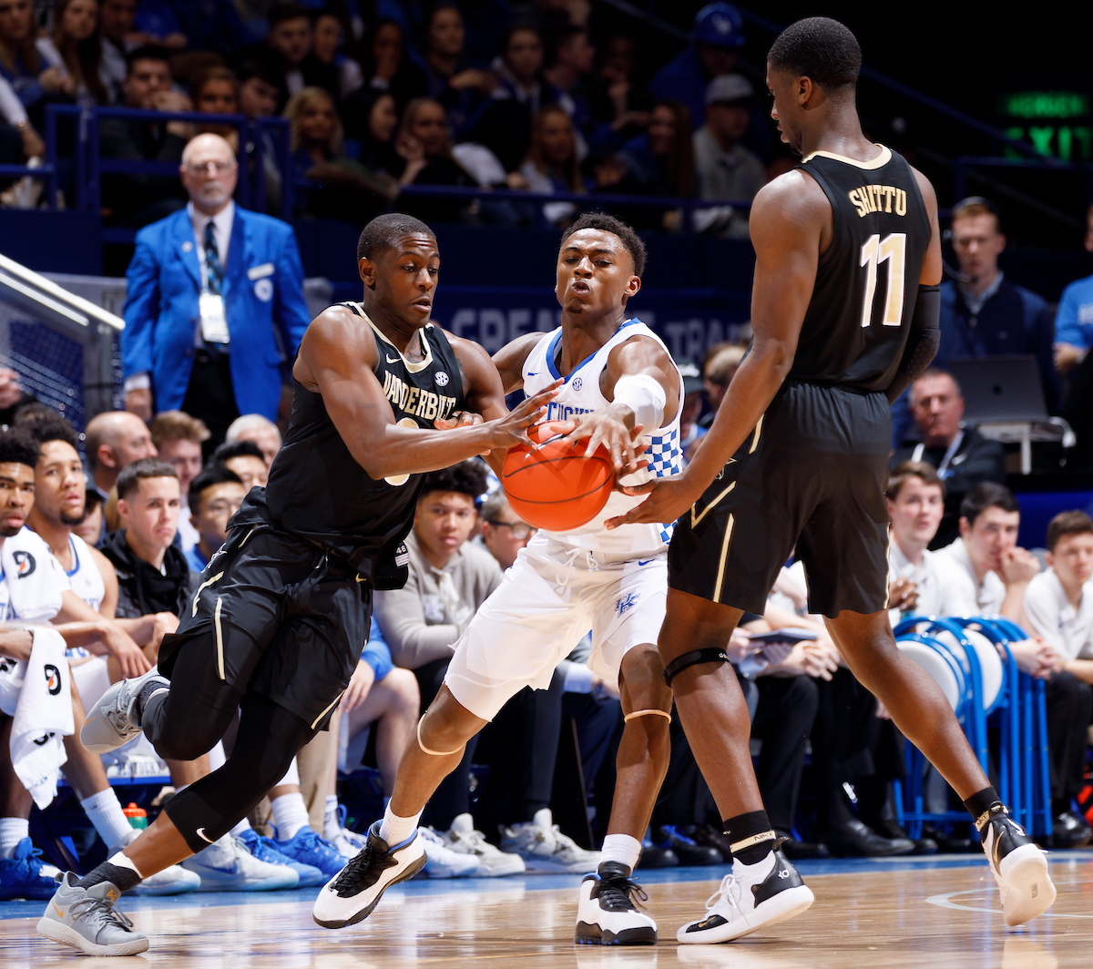 ASHTON HAGANS.

The University of Kentucky men's basketball team beats Vandy, 56-47. 


Photo by Elliott Hess | UK Athletics