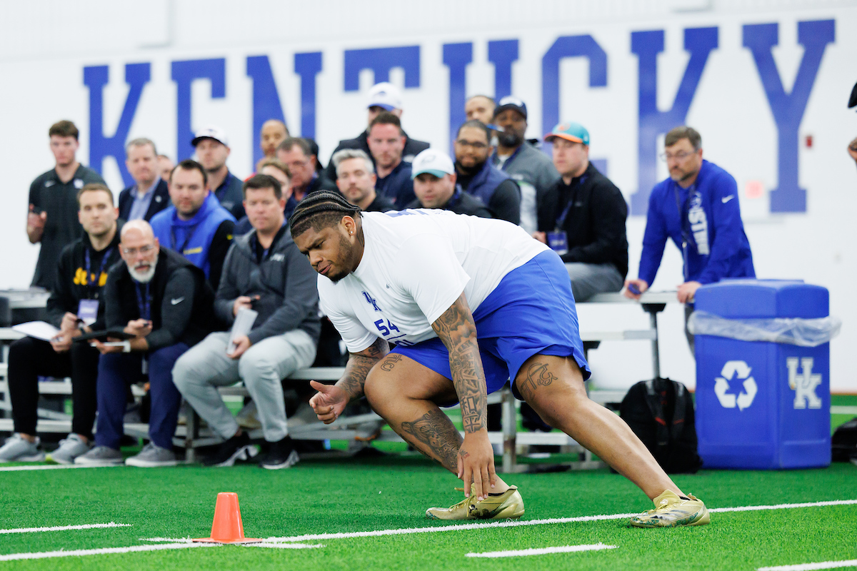 Kentucky Football Pro Day Photo Gallery