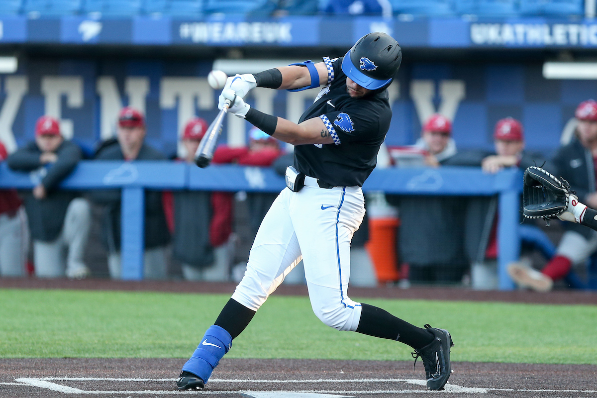 Coltyn Kessler. 

Kentucky loses to Alabama 10 - 1.

Photo by Sarah Caputi | UK Athletics