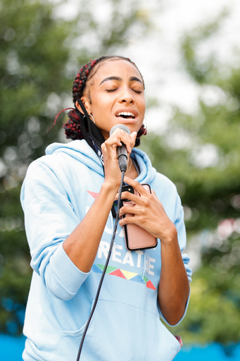 Social Justice March and Unity Fair. 

Photo by Chet White | UK Athletics