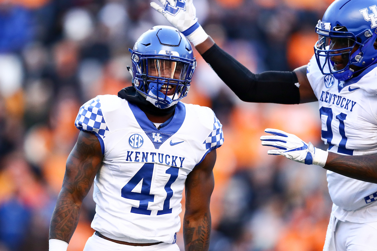 Josh Allen

Football falls to Tennessee, 24-7.


Photo by Elliott Hess | UK Athletics