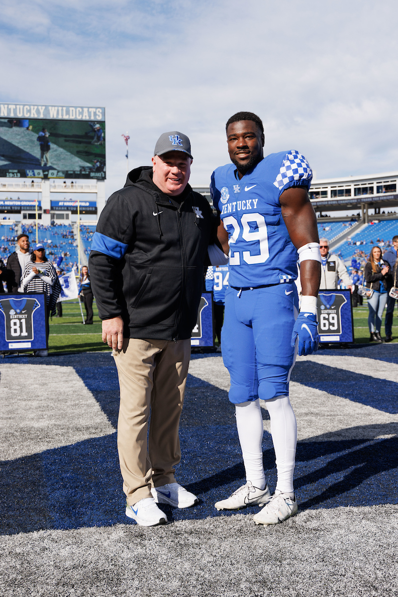 Yusuf Corker.

Kentucky beat New Mexico State 56-16.

Photo by Elliott Hess | UK Athletics