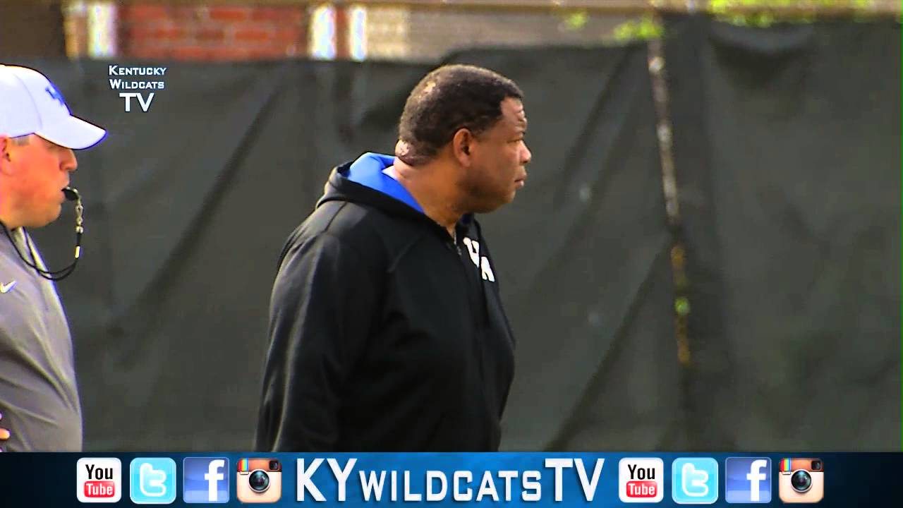 Kentucky Wildcats TV: Coach Marrow Mic'd Up - Spring Football 2014