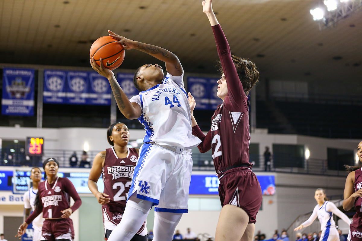 Dre’Una Edwards.

Kentucky beats Mississippi State 81-74.

Photo by Abbey Cutrer | UK Athletics