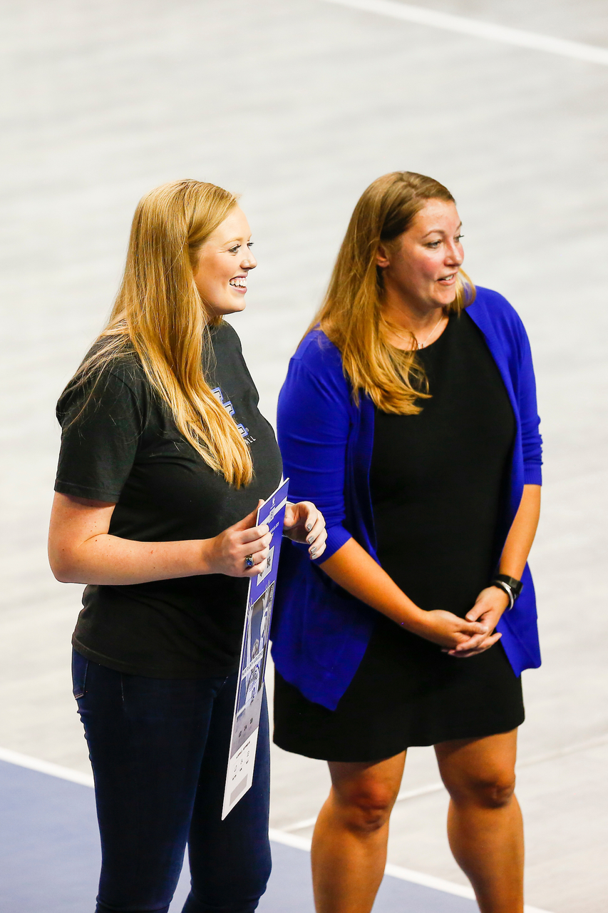 Volleyball Alumni.

UK defeats UofL 3-0.  

Photo by Hannah Phillips | UK Athletics