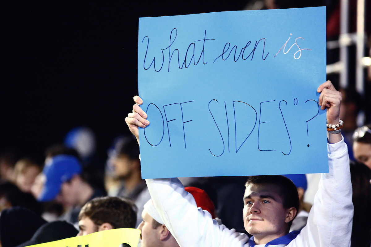 Fans.

Kentucky falls to Maryland 1-0 at The Bell.

Photo by Alex Martens | UK Athletics