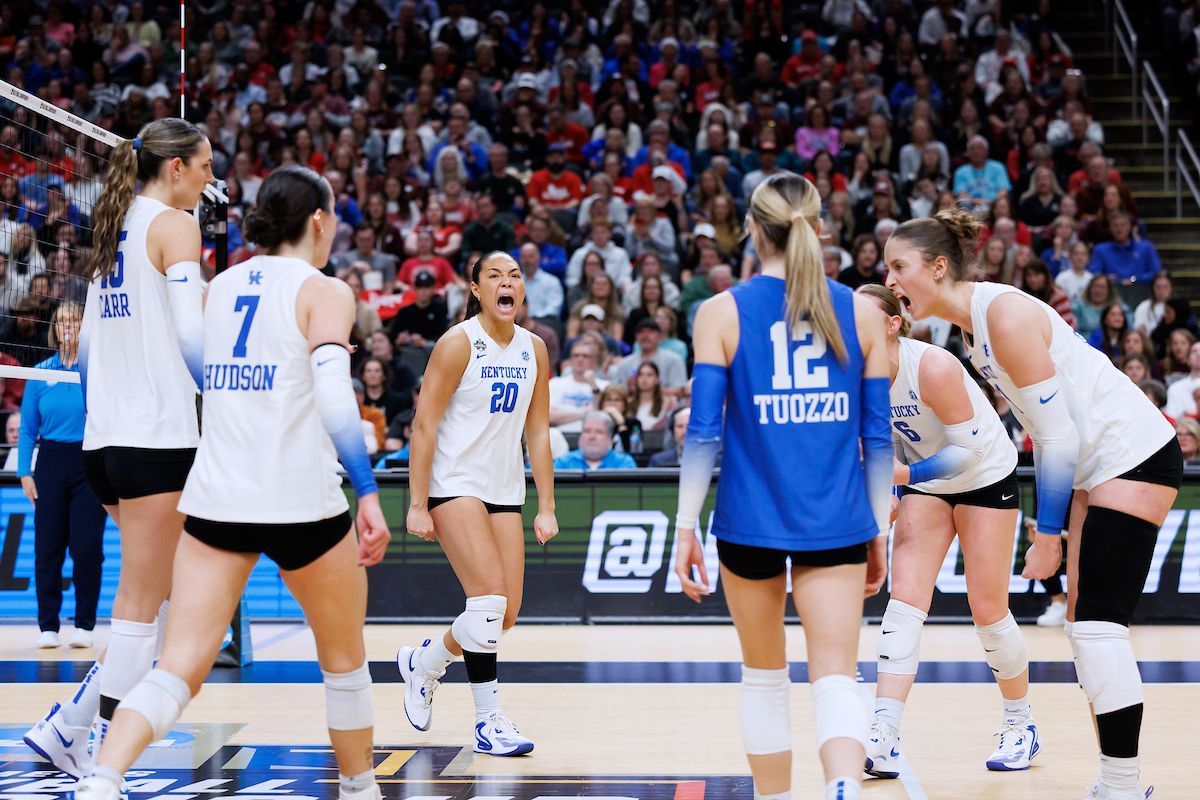 Kentucky-Texas A&M NCAA Volleyball Photo Gallery