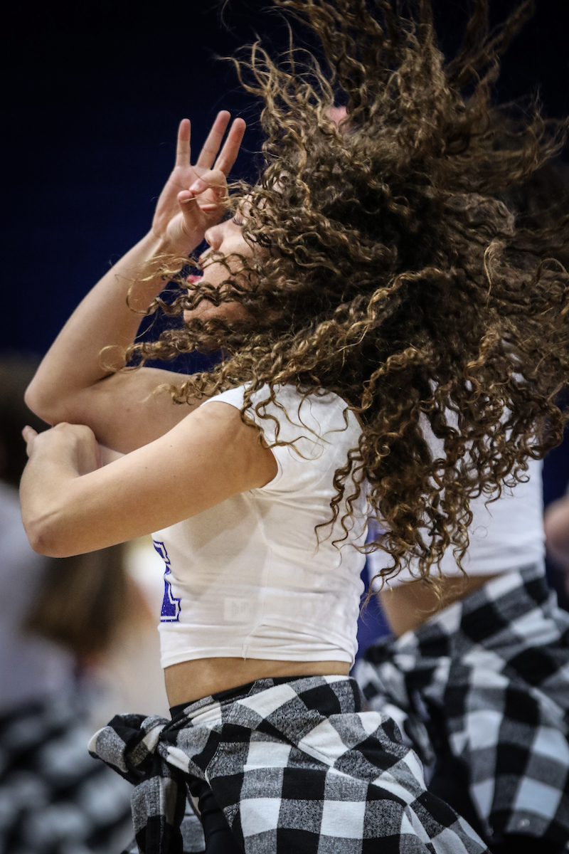 Dance Team.

UK women's basketball beat Virginia 63-51 at Rupp Arena on Thursday, November 15th, 2018.

Photo by Eddie Justice | UK Athletics