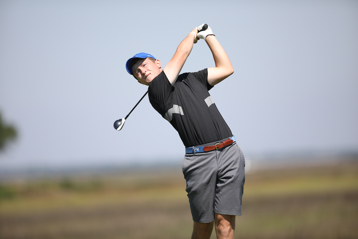 Kentucky during the first round of the SEC Championship at Sea Island Golf Club on St. Simons Island, Ga., on Wednesday, April 21, 2021. (Photo by Steven Colquitt)