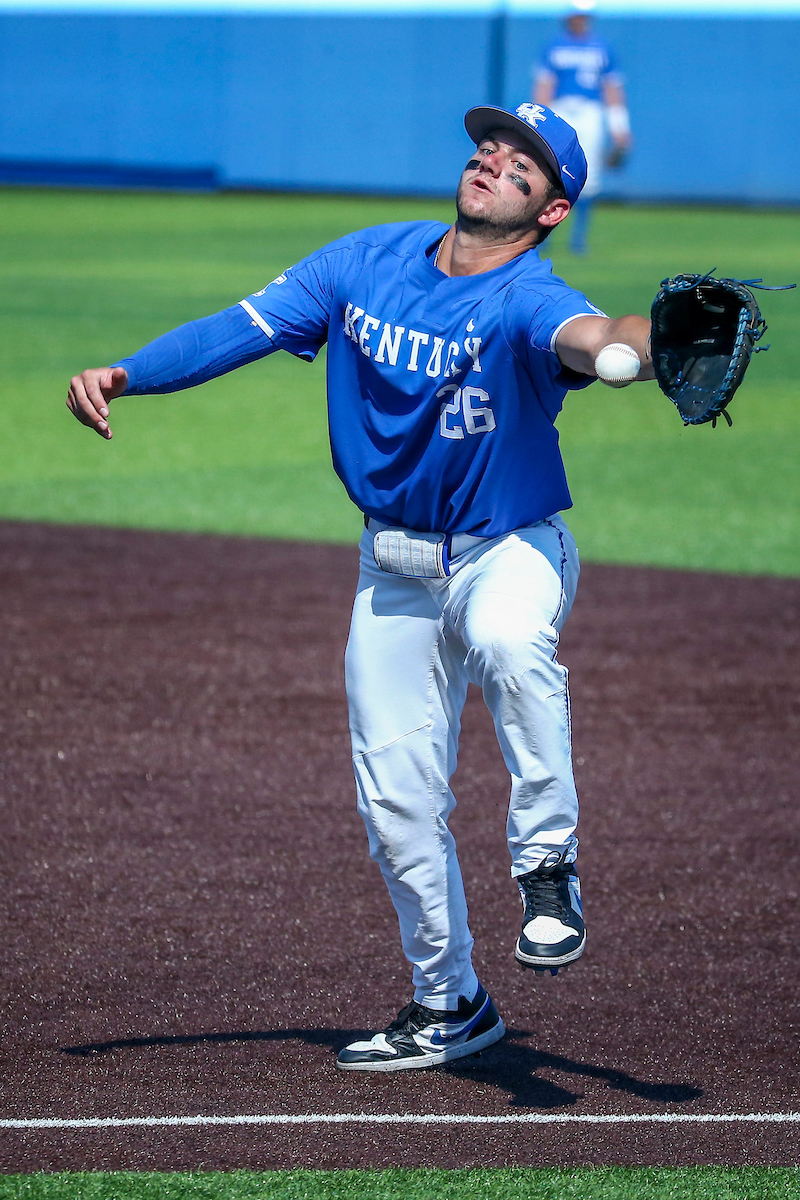 Jacob Plastiak.

Kentucky beats Auburn 5-1.

Photo by Sarah Caputi | UK Athletics