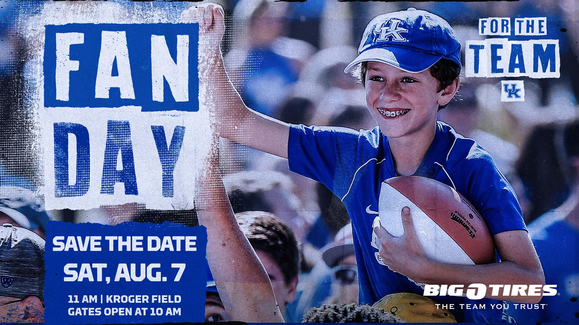 FB: Fan Day, Presented by Big O Tires, Set for Aug. 7