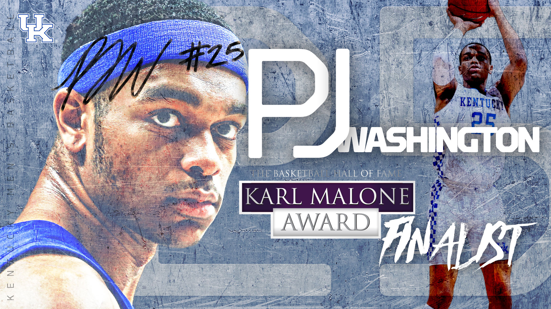 Washington Selected as a Finalist for Karl Malone Award