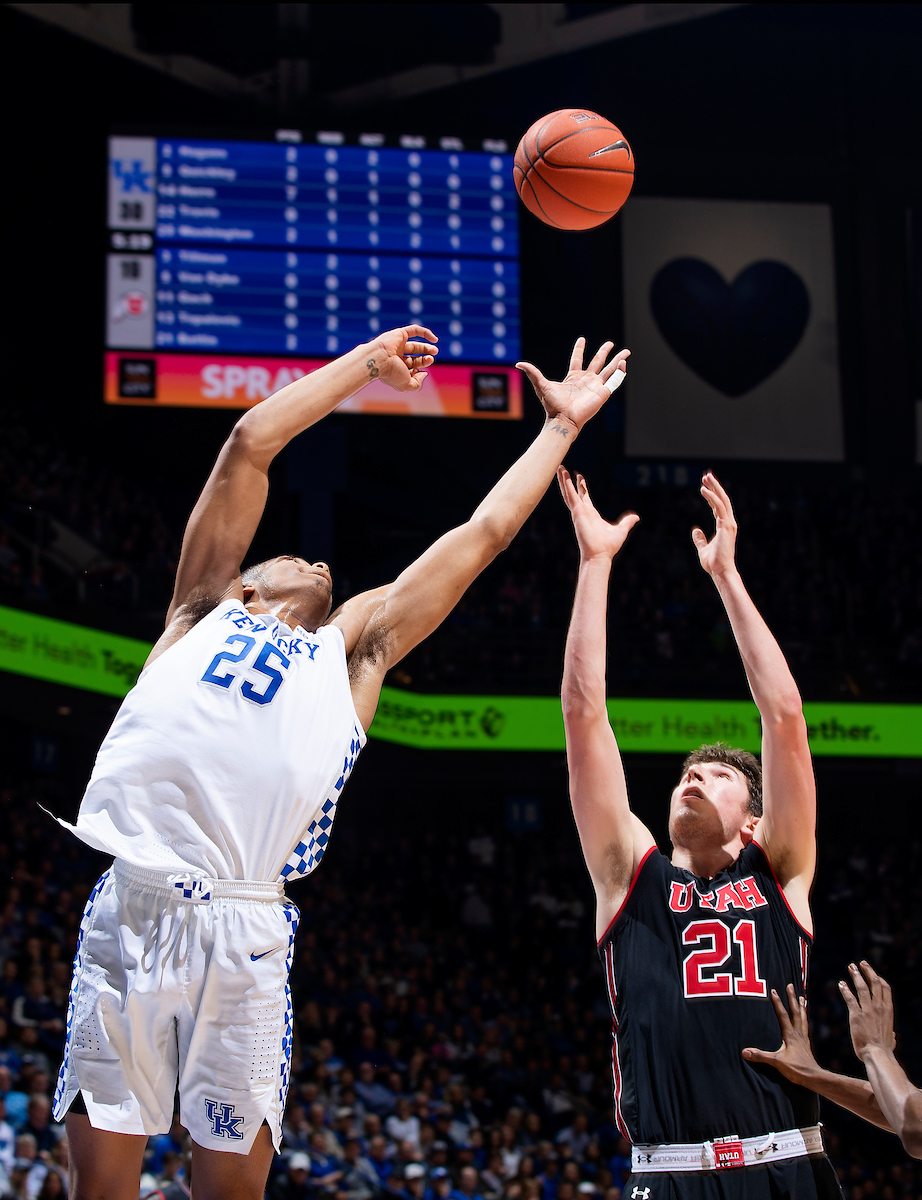 PJ Washington.

Kentucky beat Utah 88-61 on Saturday, December 15, 2018, in Lexington's Rupp Arena.

Photo by Chet White | UK Athletics