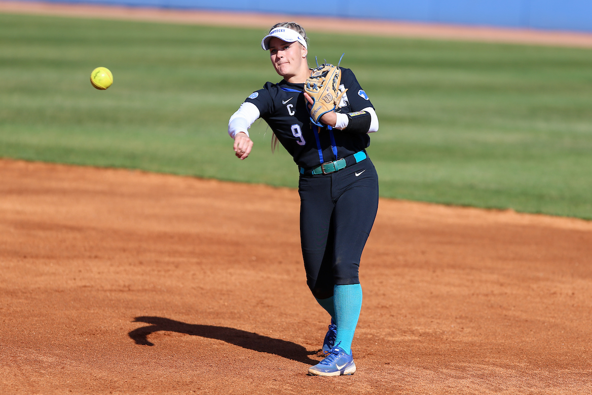 LAUREN JOHNSON.

Kentucky wins both matches against Dayton.

Photo by Hannah Phillips | UK Athletics