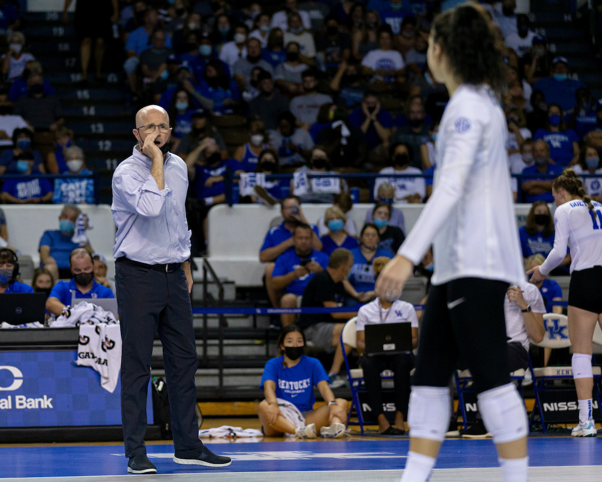 Craig Skinner.

Kentucky beats Stanford 3-2.

Photo by Grant Lee | UK Athletics