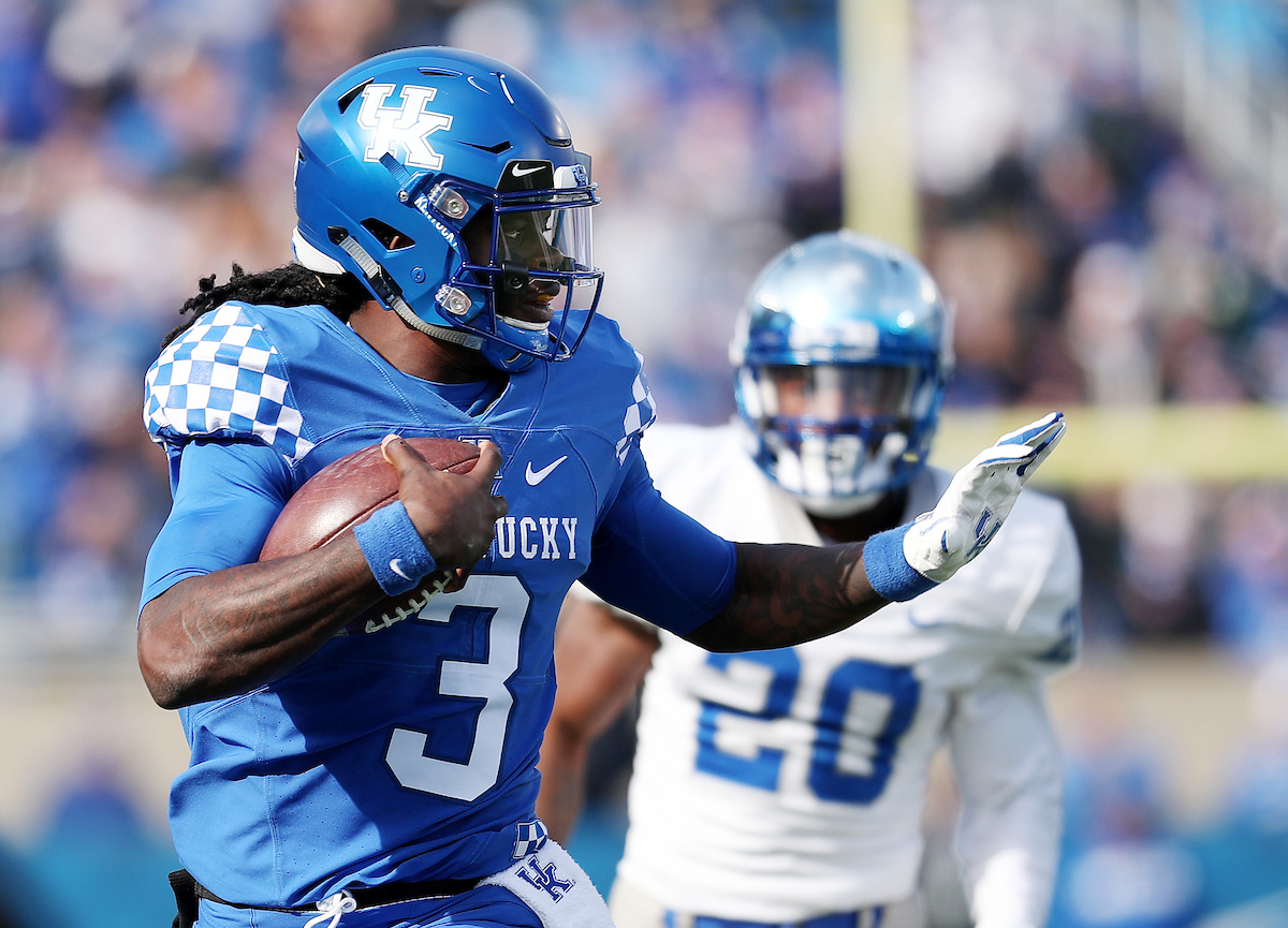 Terry Wilson

UK Football beats MTSU 34-23 on Senior Day at Kroger Field. 

Photo by Britney Howard | UK Athletics