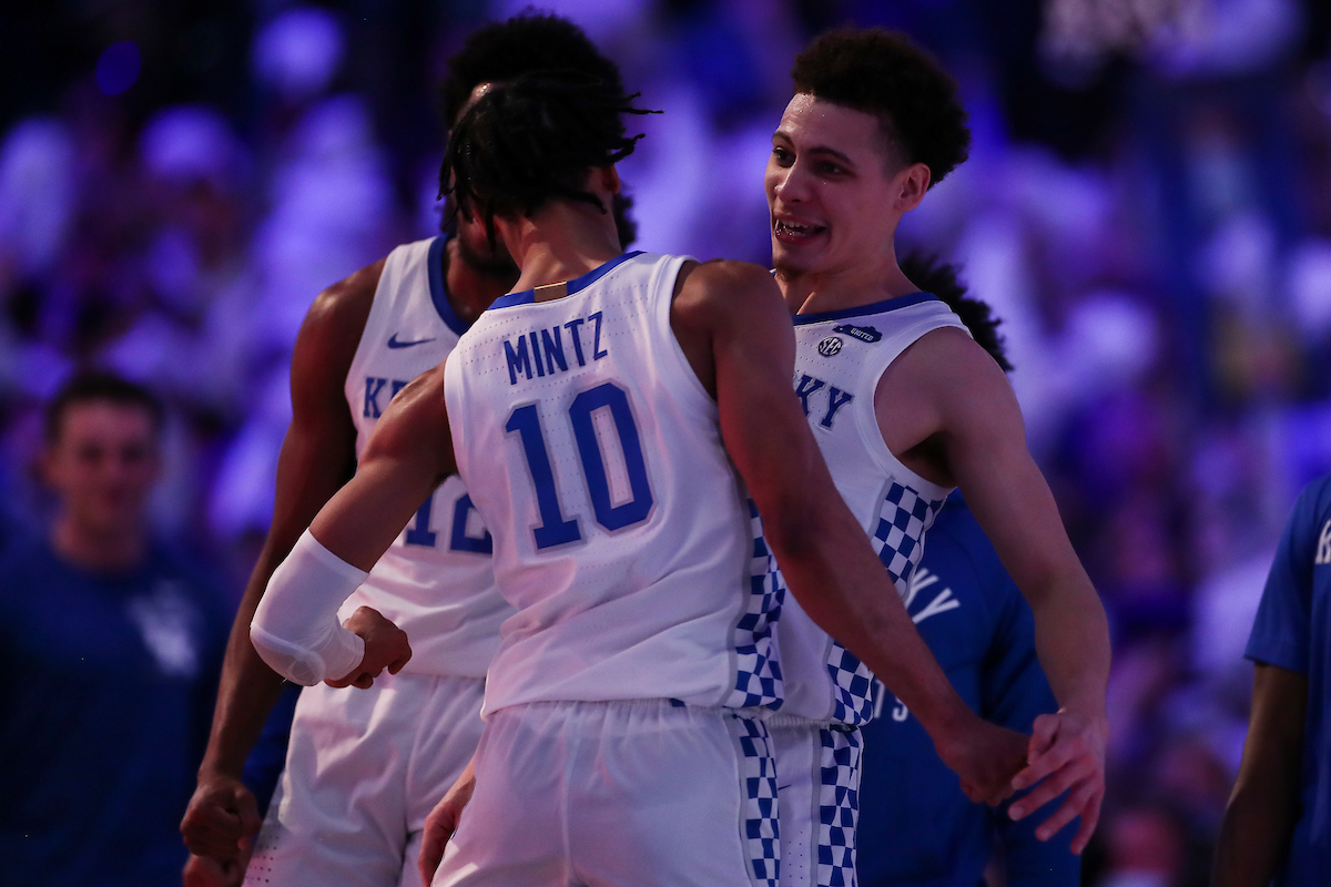 Davion Mintz. Kellan Grady.

Kentucky beat Alabama 90-81.

Photos by Chet White | UK Athletics