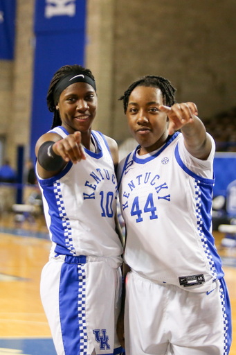 Rhyne Howard and Dre’Una Edwards.

Kentucky beats Mizzou 61-55.

Photo by Hannah Phillips | UK Athletics