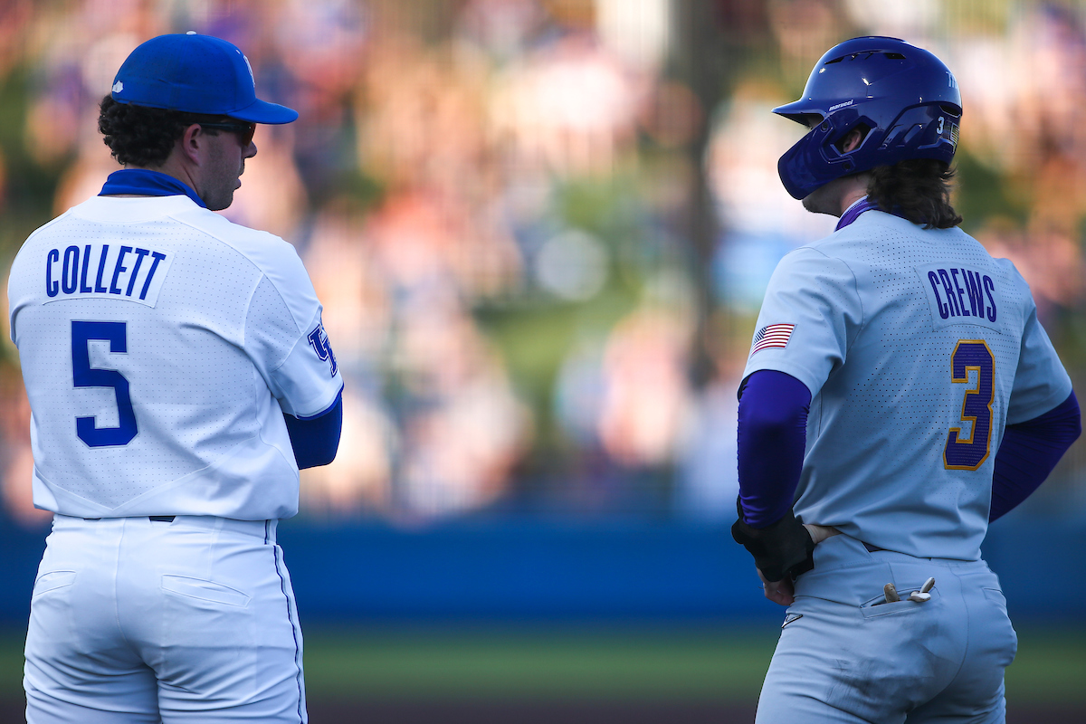TJ Collett.

Kentucky falls to LSU 15-2.

Photo by Grace Bradley | UK Athletics