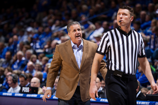 John Calipari.

UK men's basketball beat Winthrop University 87-74 on Wednesday, November 21, 2018.

Photo by Chet White | UK Athletics