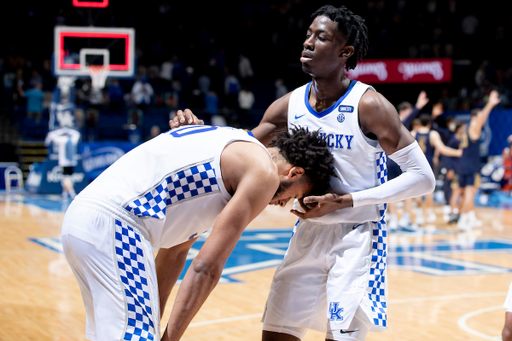 Olivier Sarr. Terrence Clarke.

Kentucky falls to Notre Dame 64-63.

Photo by Chet White | UK Athletics
