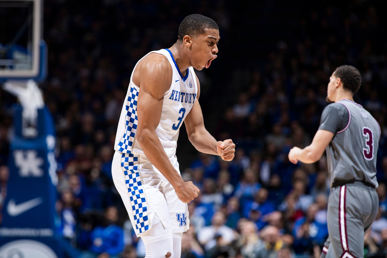 Keldon Johnson

Men's basketball beat SIU 71-59.

Photo by Chet White | UK Athletics