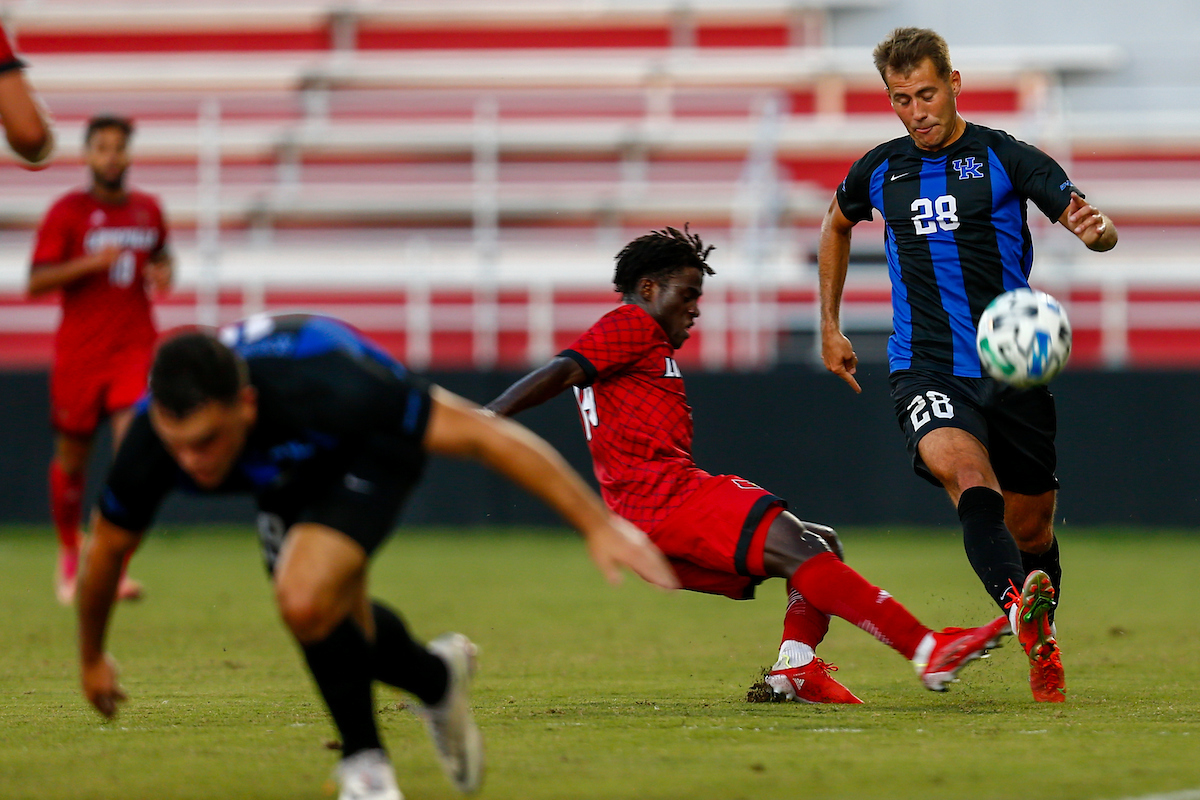 Cameron Wheeler. 

Kentucky Beat Louisville 3-1. 

Photo By Barry Westerman | UK Athletics
