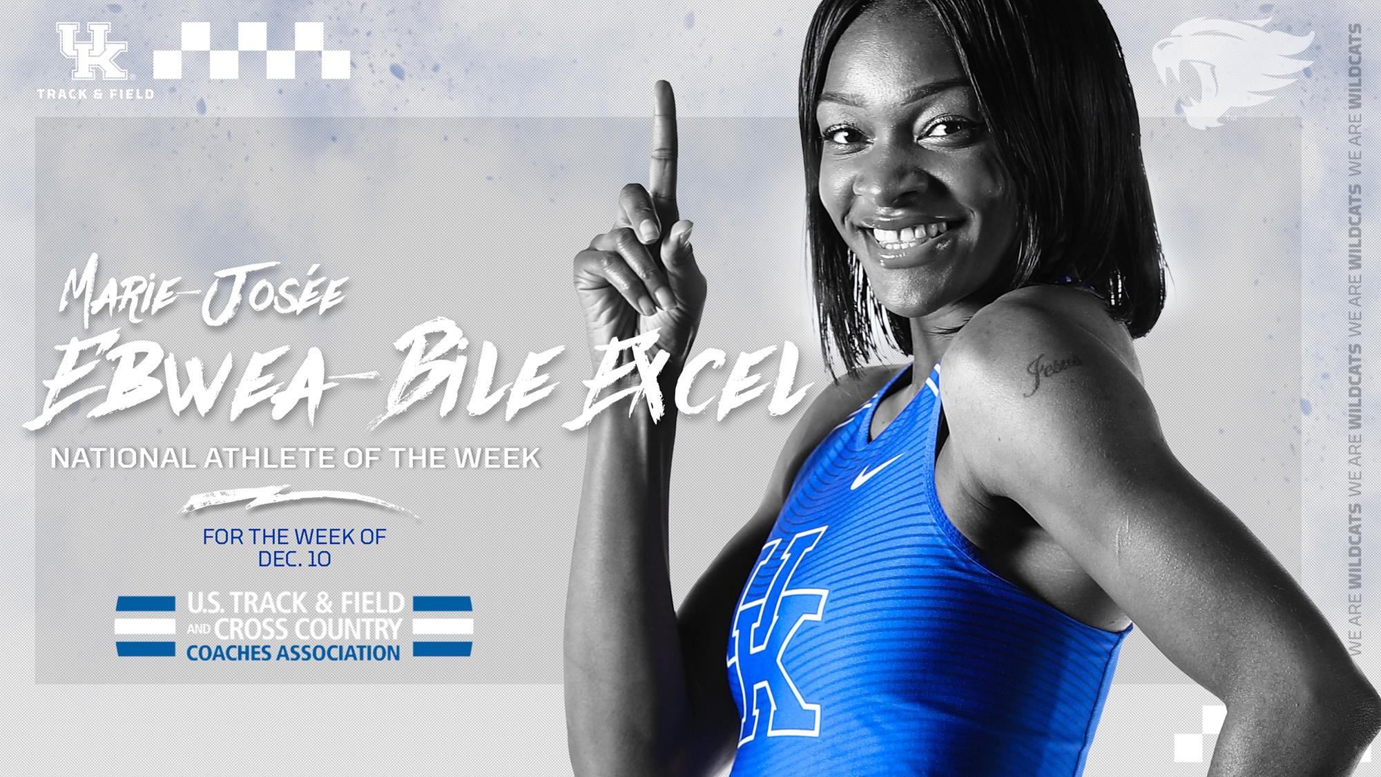 Ebwea-Bile Excel Named National Athlete of the Week