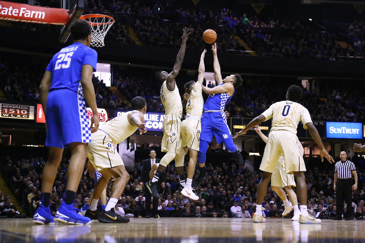 Kevin Knox.

The University of Kentucky men's basketball team beat Vanderbilt 74-67 at Memorial Gymnasium in Nashville, TN., on Saturday, January 13, 2018.

Photo by Chet White | UK Athletics