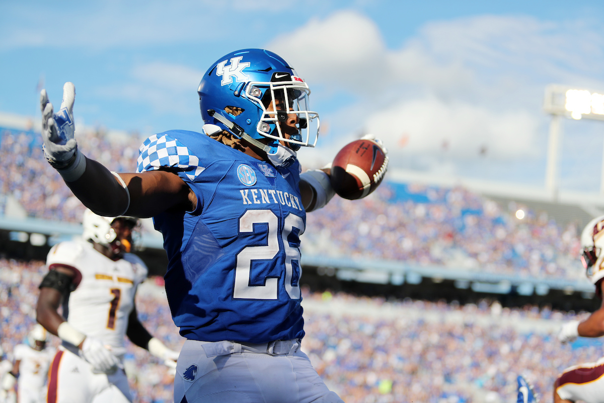 Benny Snell


Kentucky Football beats Central Michigan 35-20.

Photo by Britney Howard | UK Athletics
