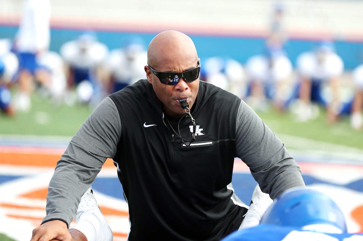 Bowl Practice Day 2.

Photo by Britney Howard  | UK Athletics