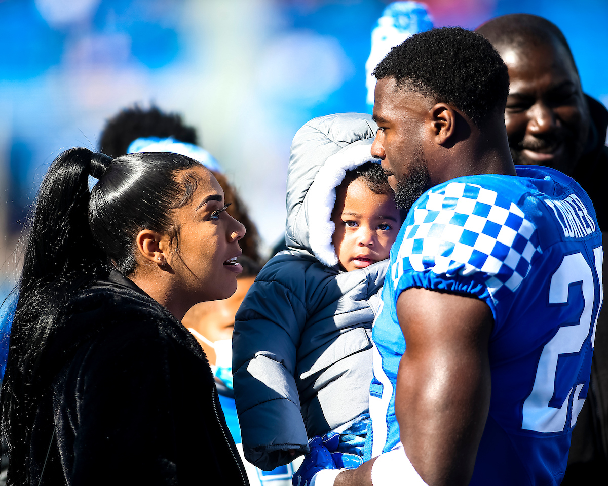 Yusuf Corker. 

Kentucky beat New Mexico State 56-16.

Photo by Eddie Justice | UK Athletics