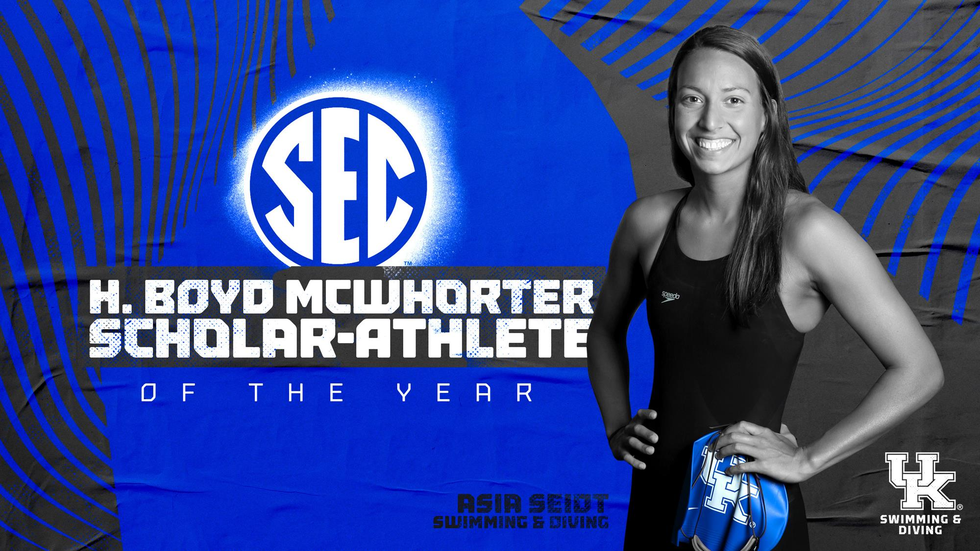 Seidt Named H. Boyd McWhorter Scholar-Athlete of the Year