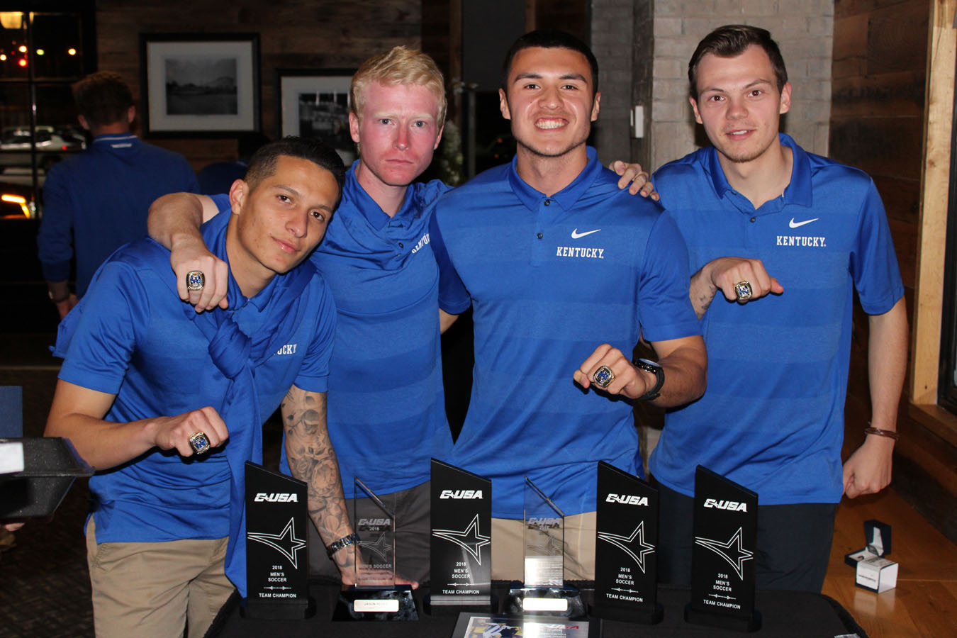 UK Men's Soccer Celebrates End of Academic Year