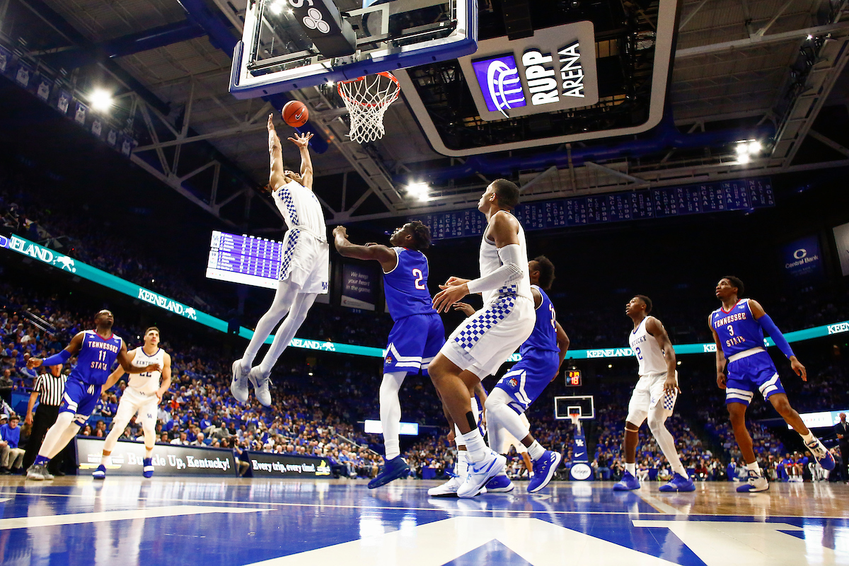 Nick Richards.

Kentucky beat Tennessee State 77-62.

Photo by Chet White | UK Athletics