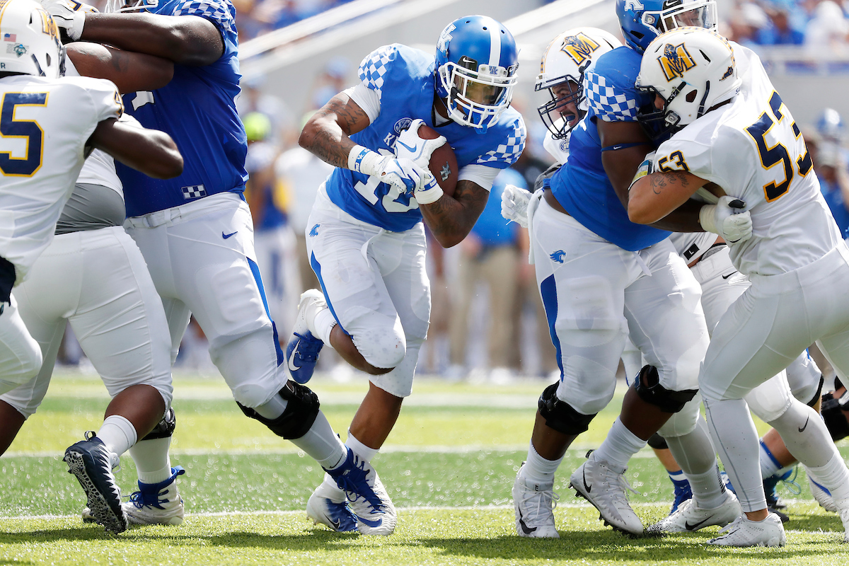 Asim A.J. Rose.

UK football beats Murray State 48-10.

Photo by Chet White | UK Athletics